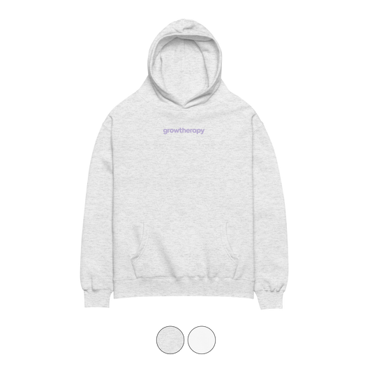 Grow with the Flow Back Design Oversized Hoodie