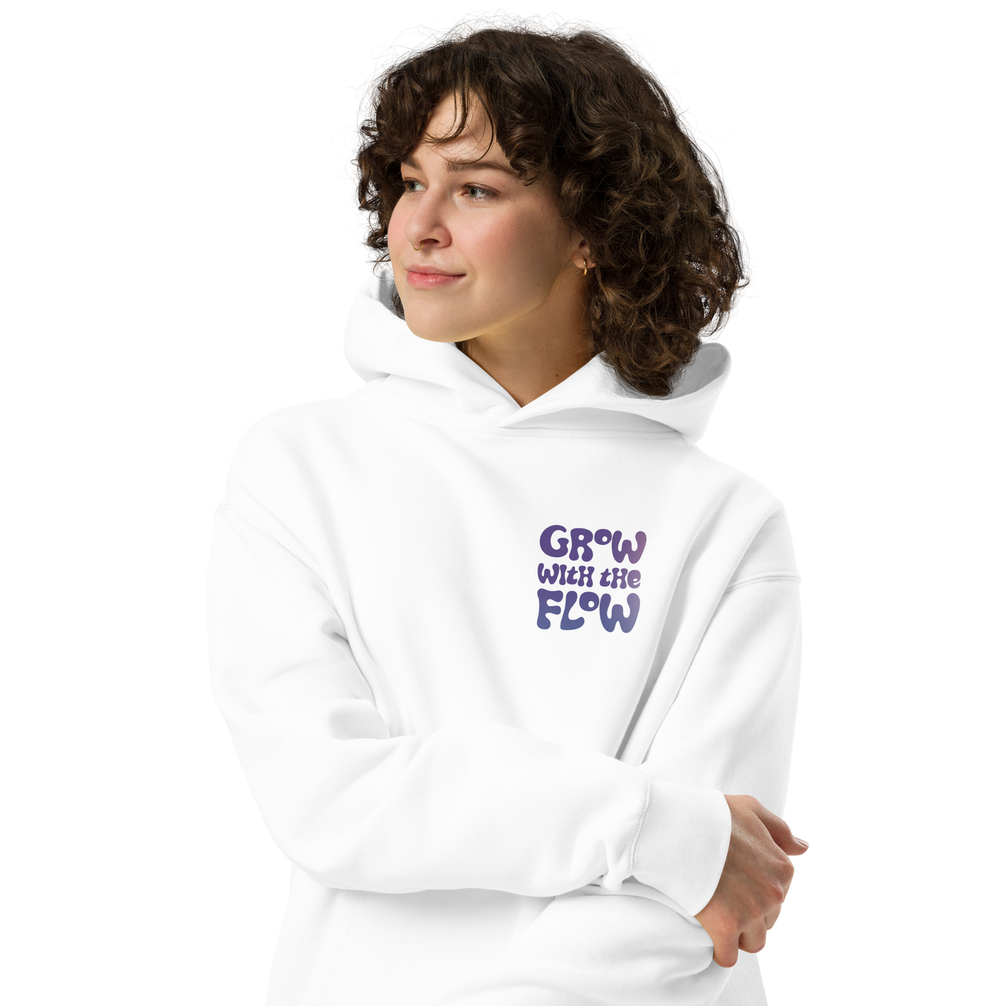 Grow with the Flow Oversized Hoodie