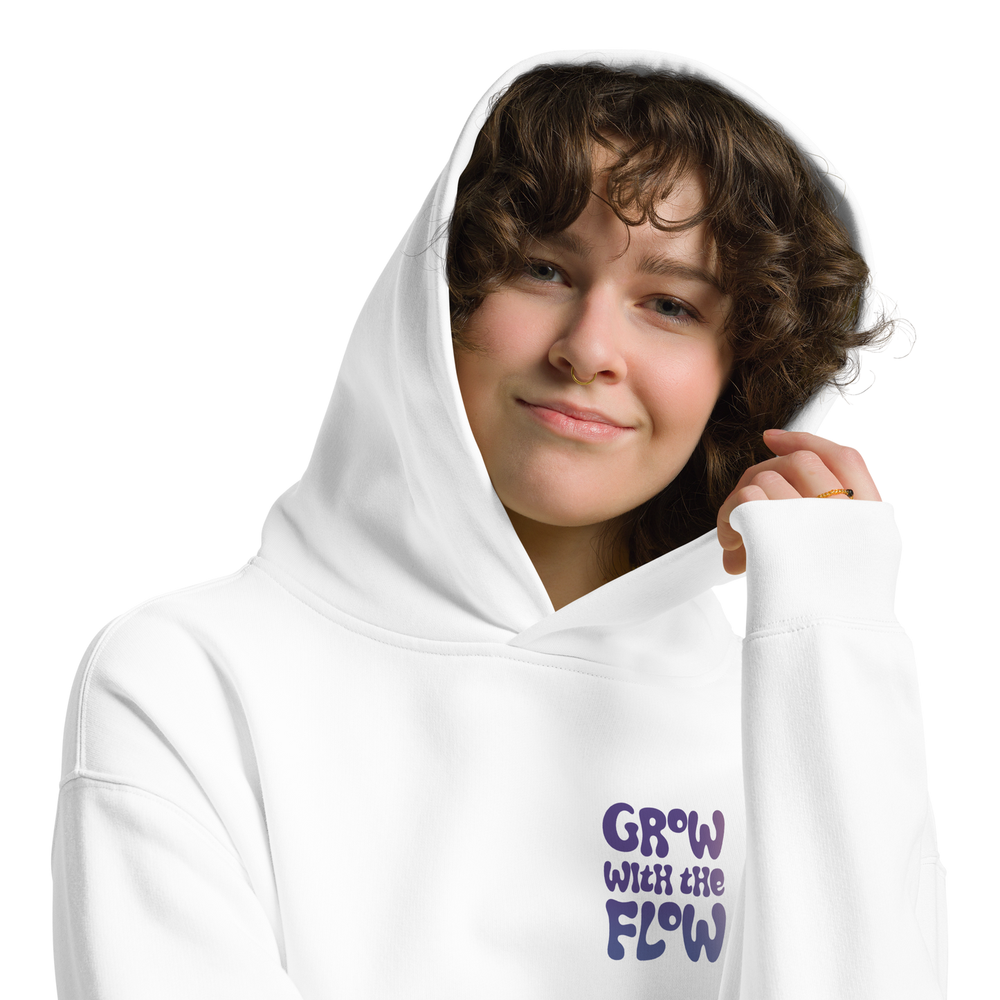 Grow with the Flow Oversized Hoodie