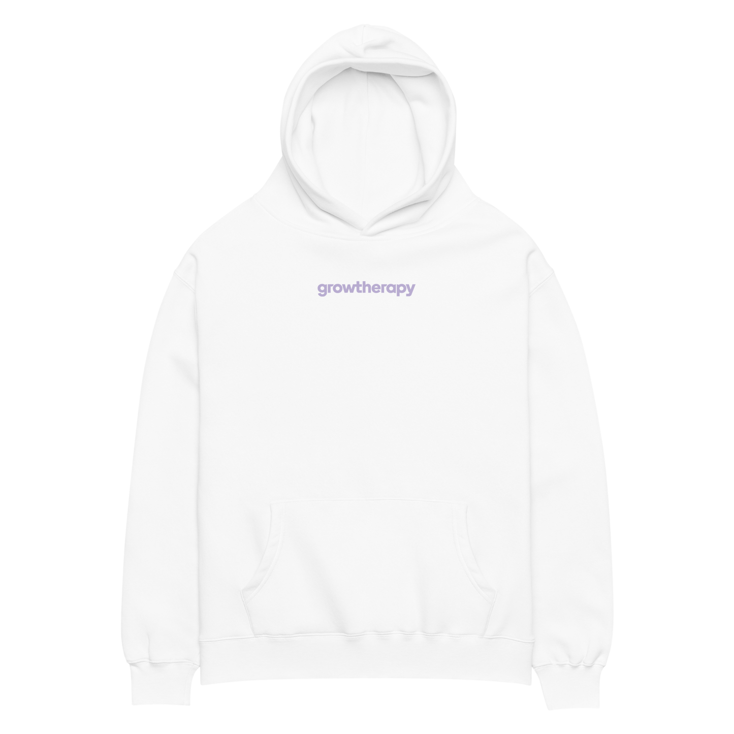 Grow with the Flow Back Design Oversized Hoodie