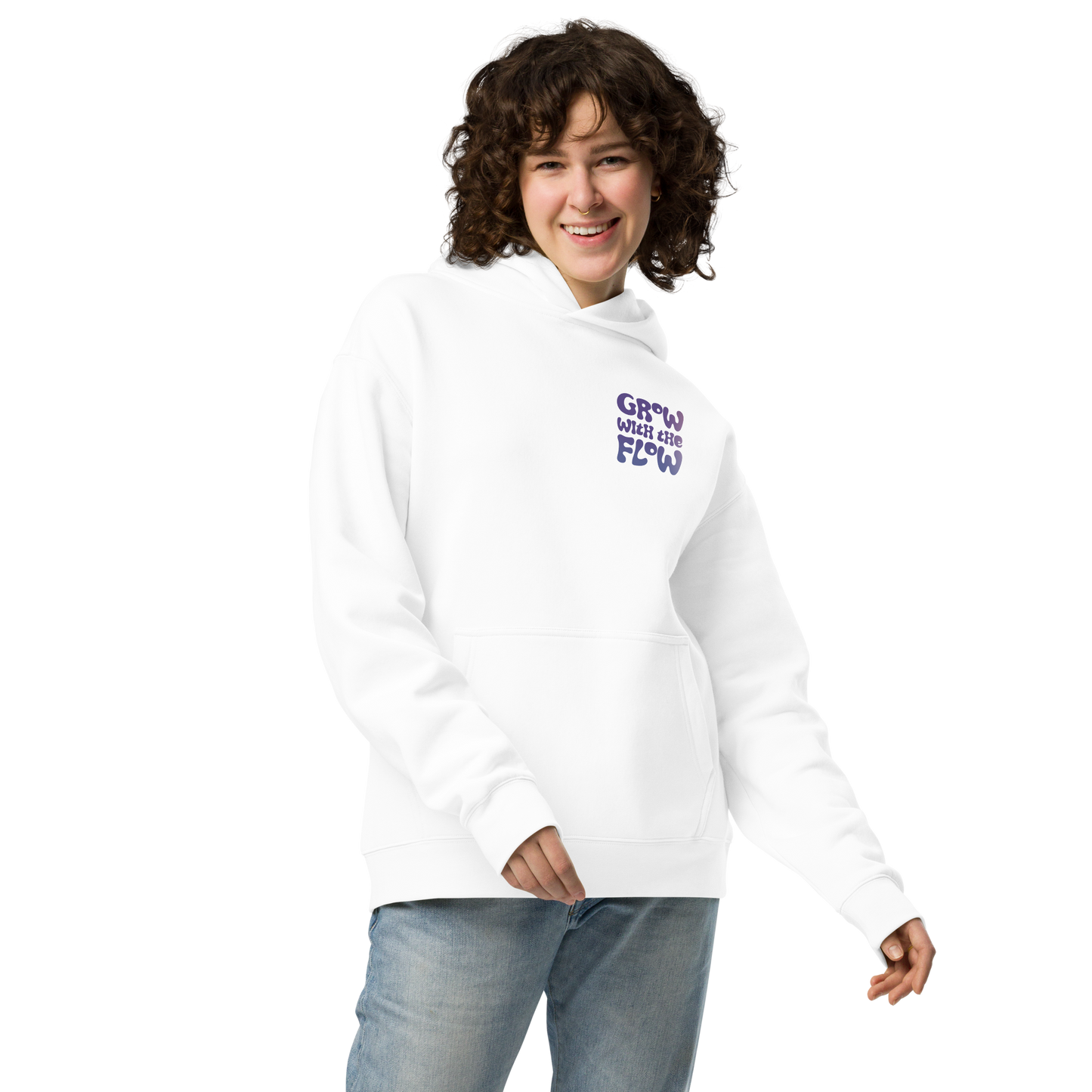 Grow with the Flow Oversized Hoodie